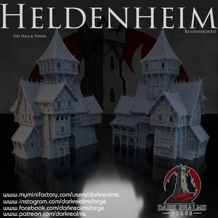 Dark realms - Heldenheim - Hall avec tour