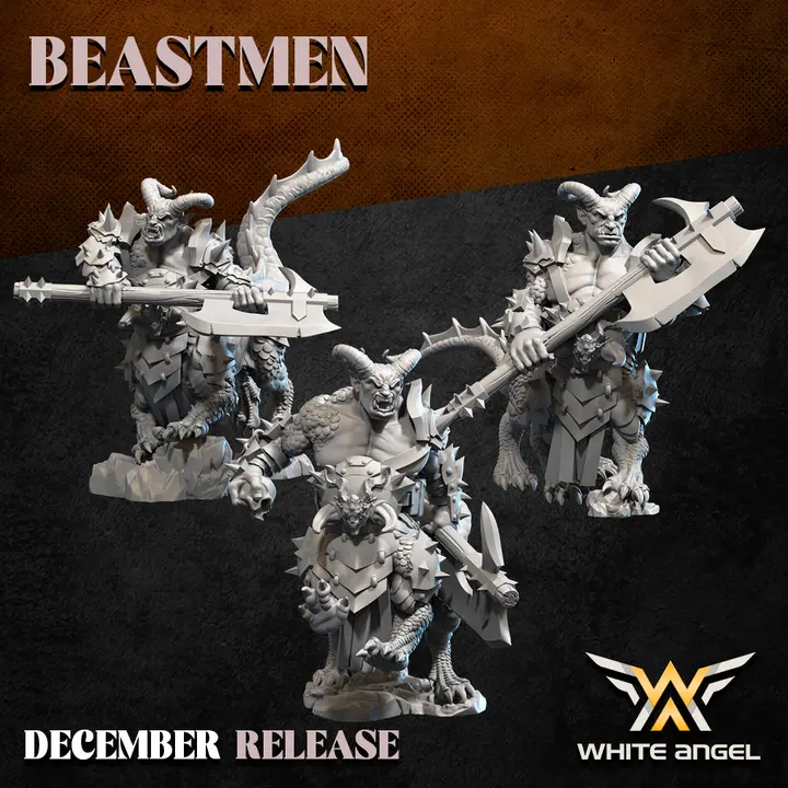White angel - Hommes-bêtes - Dragons ogres armes lourdes