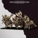 Highlands Miniatures - Nains corrompus - Unité de minotaure B (X3)