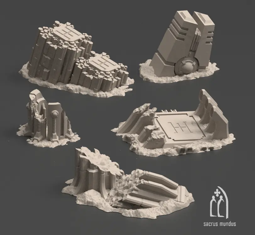Sacrusmundus - Les ruines de Karnac (Style 1)
