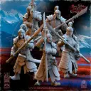 The Beholder miniatures- Astarii - Guerrier lances