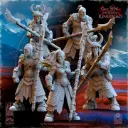 The Beholder miniatures- Astarii - Guerriers des montagnes - lances