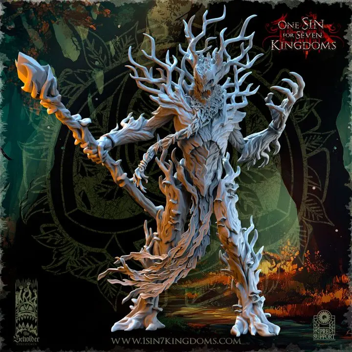 The Beholder miniatures- Elfes des bois -  Tree Shepherd