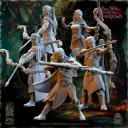 The Beholder miniatures- Elfes des bois - Rangers