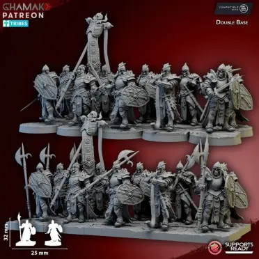 Ghamak - Fantasy - Vampires - Gardes Squelettes