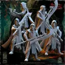 The Beholder miniatures- Elfes des bois - Lames de vengeance visages masqués