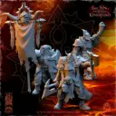 The Beholder miniatures- Guerriers corrompus - Guerriers Etat major complet