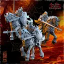 The Beholder miniatures- Guerriers corrompus - Cavaliers du chaos lances + boucliers