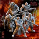 The Beholder miniatures- Guerriers corrompus - Maraudeurs hommes armes Fléau