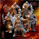 The Beholder miniatures- Guerriers corrompus - Maidens armes additionnelles