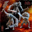 The Beholder miniatures- Guerriers corrompus - Trolls du chaos armes additionnelles X3