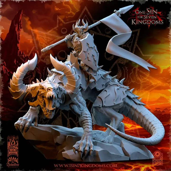 The Beholder miniatures- Guerriers corrompus - Asteria, Mistress of the Ascended