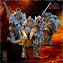The Beholder miniatures- Guerriers corrompus - Chevaliers montés épée bouclier
