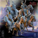 The Beholder miniatures- Hauts elfes - Cavalerie légère lances boucliers
