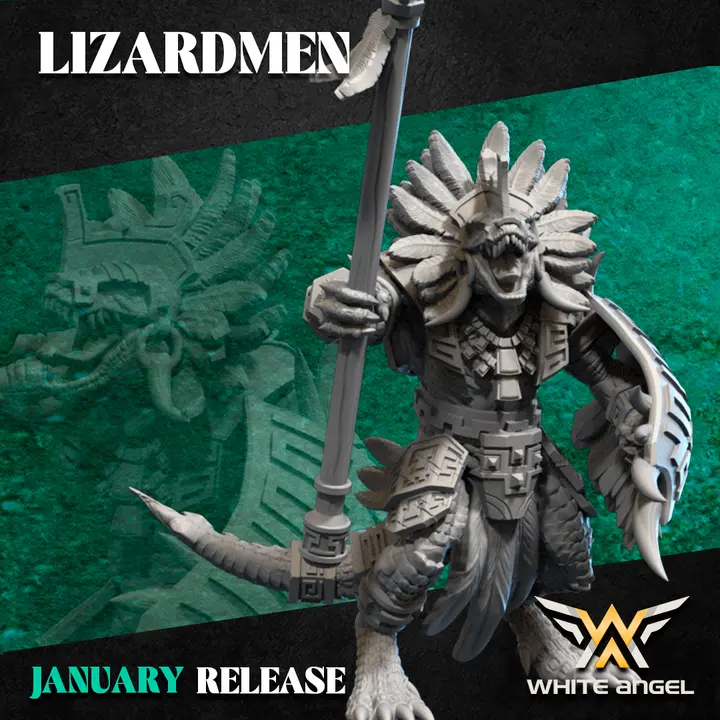 White angel - Hommes lezards - Commandant