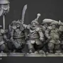 Highlands Miniatures - Khazarian guerriers ogres