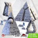 Txarli - Décors SF - Xenos pyramides