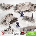 Txarli - Décors Science fiction - Epaves tank