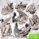 Txarli - Décors Science fiction - Epaves Vaisseaux Xenos