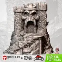 Txarli - Décors Fantasy - Château Crâne