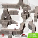 Txarli - Décors Fantasy - Bâtiments modulaires Jungle