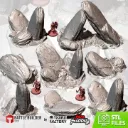 Txarli - Décors Fantasy - Terrains rocheux