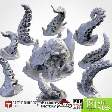 Txarli - décors Fantasy - Kraken (28mm)