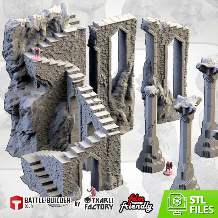Txarli - Décors Fantasy - Mines Moria (28mm)