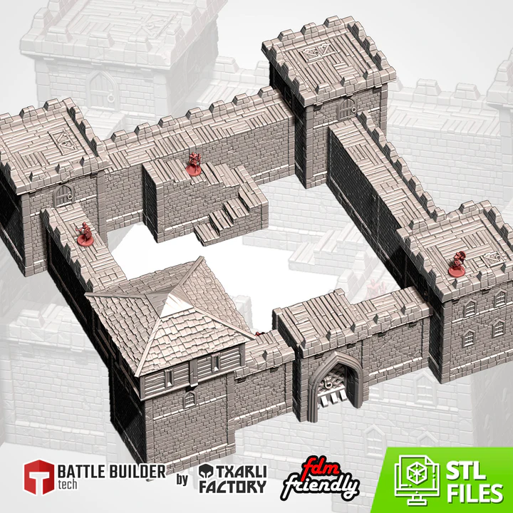 Txarli - Décors Fantasy - Forteresse classique (28mm)