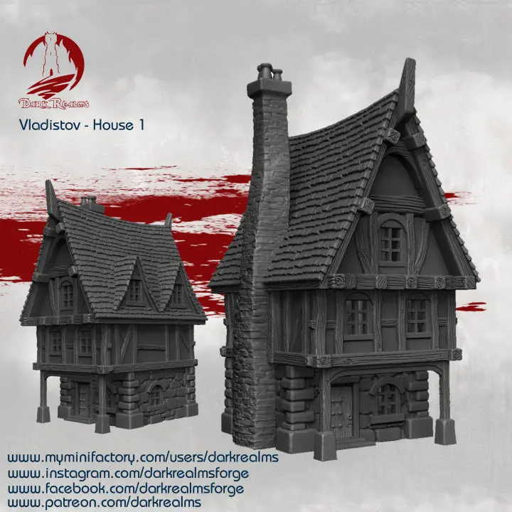 Dark realms - Vladistov - Maison 1 (28mm)