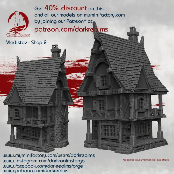 Dark realms - Vladistov - Boutique 2 (28mm)