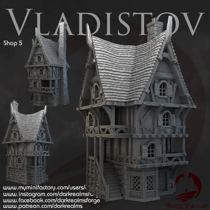 Dark realms - Vladistov - Boutique 5 (28mm)
