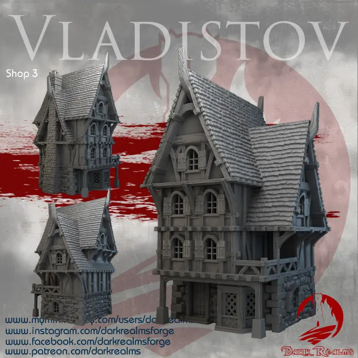Dark realms - Vladistov - Boutique 3 (28mm)