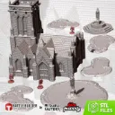 Txarli - Décors Fantasy - Place sacrée