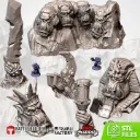 Txarli - Décors Fantasy - Monuments Orcs