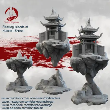 Dark Realms - Huaxia - Shrine (28mm)