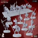 Ghamak - Fantasy - Rois des sables - Squelettes des sables avec lances