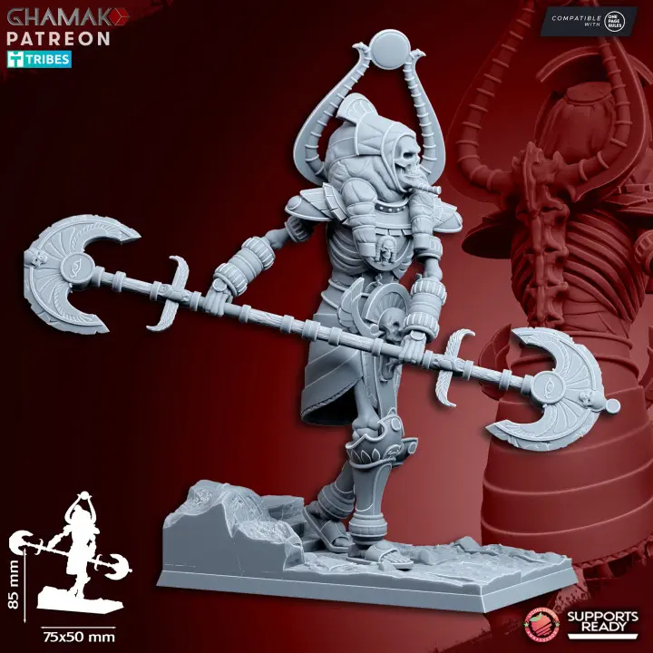 Ghamak - Fantasy - Rois des sables - Colosse