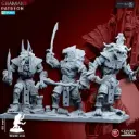 Ghamak - Fantasy - Rois des sables - Gardiens Nomarch avec doubles armes
