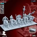 Ghamak - Fantasy - Rois des sables - Cavaliers sur dents de sabre