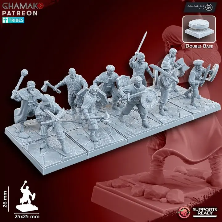 Ghamak - Fantasy - Empire - Milices des franches compagnies