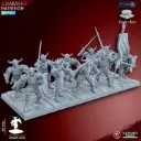 Ghamak - Fantasy - Empire - Chevaliers taurus à pied