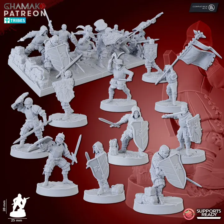 Ghamak - Fantasy - Empire - Hommes d'armes