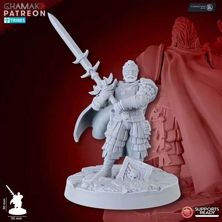 Ghamak - Fantasy - Empire - Empereur à pied B