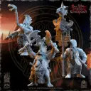 The Beholder miniatures- Nains - Etat major complet Tueurs
