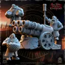 The Beholder miniatures- Nains - Canon volcan