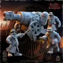 The Beholder miniatures- Nains - Canon à flamme