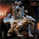 The Beholder miniatures- Nains - Bête volcanique