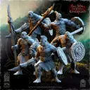 The Beholder miniatures- Orc - Guerriers lances boucliers