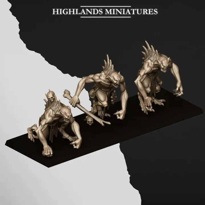 Highlands Miniatures - Goules géantes